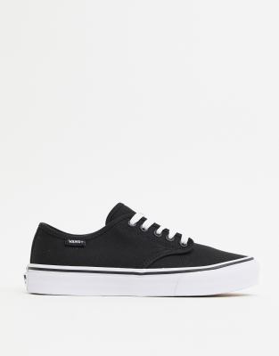 vans camden stripe black