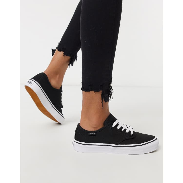 Tênis vans camden stripe hot sale preto