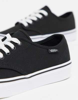 vans camden stripe black