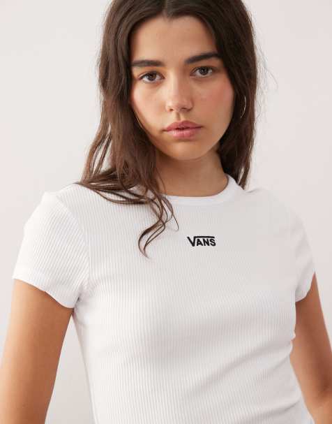 Vans - Cameron - T-shirt in wit - view 1