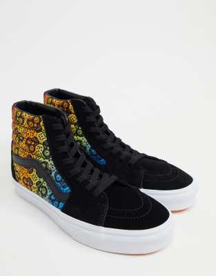 skull sneakers vans