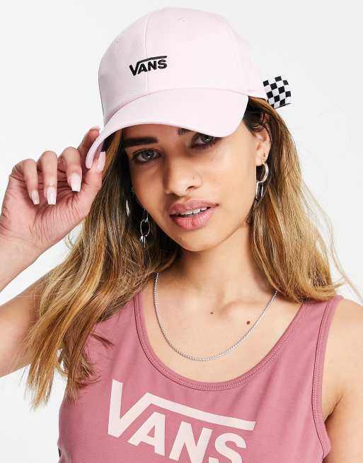Vans - Cappellino rosa con fiocco sul retro 