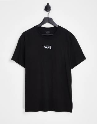 Vans Center drop t-shirt in black