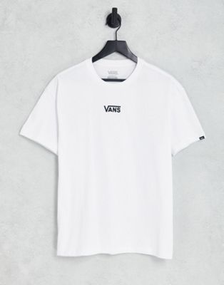 Vans Center drop t-shirt in white