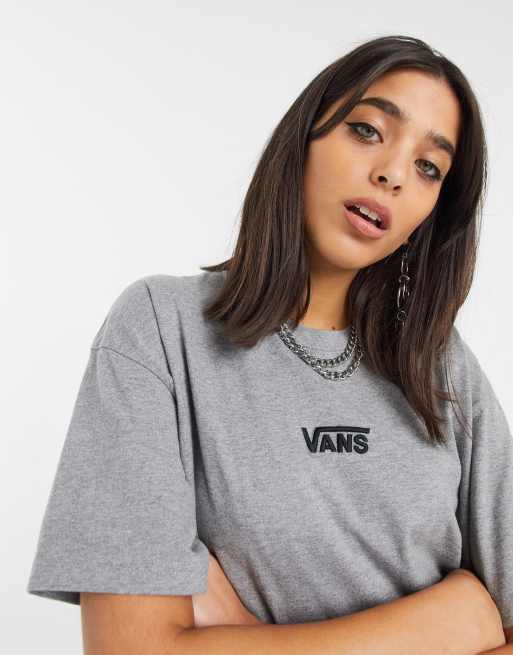 Vans t shirt womens on sale Silver