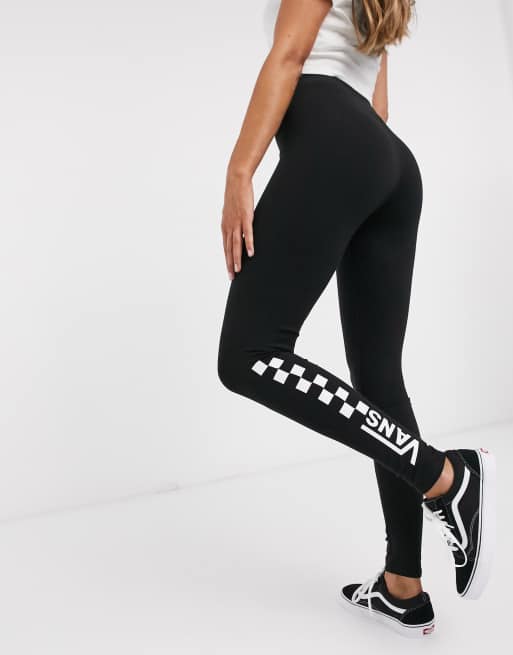 W VANS CHALBOARD LEGGINGS BLACK - Laces