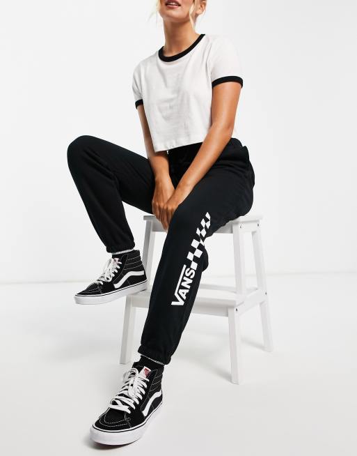 Vans Chalkboard sweatpants in black part of a set ASOS