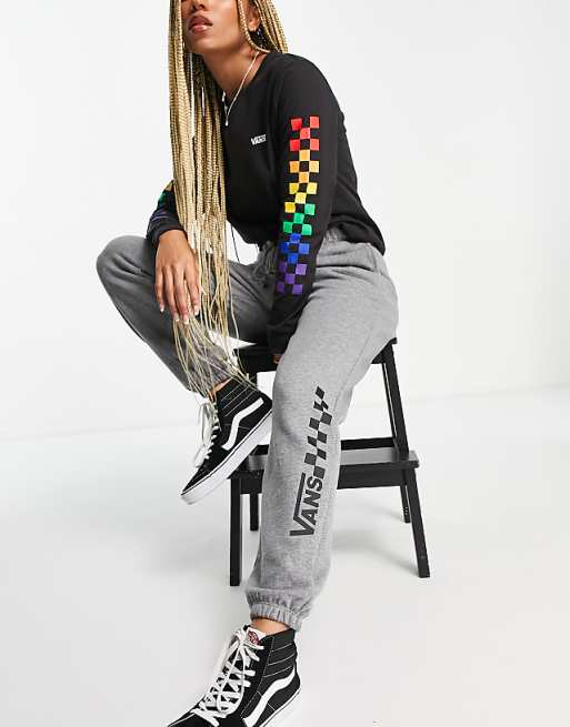 Vans Chalkboard sweatpants in gray | ASOS