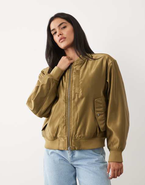 Vans - chaqueta bomber marrón medio - view 1