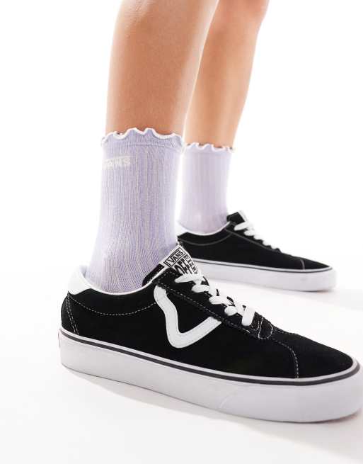 Vans Chaussettes a volants Lilas