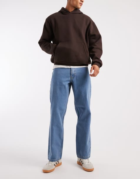 Vans - Check-5 - Denim broek in stonewash blauw - view 1