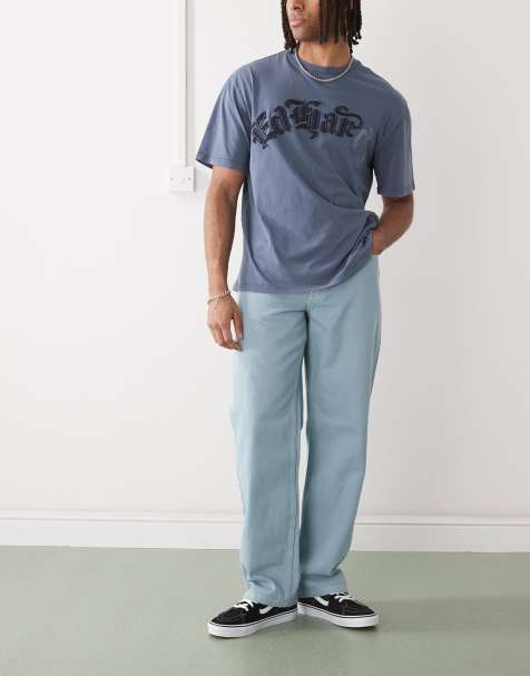 Vans - Check-5 - Jean ample - Bleu clair - view 1