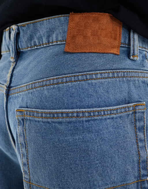Vans - Check-5 - Posede jeans i mellemblå vask, 5 af 5