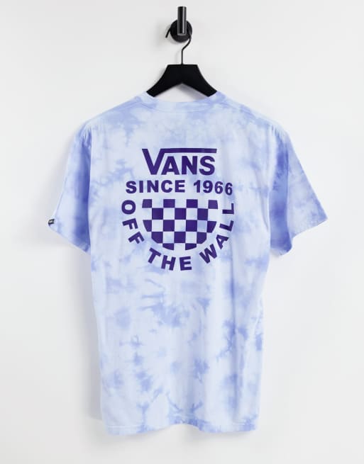 Tie dye shop t shirt vans