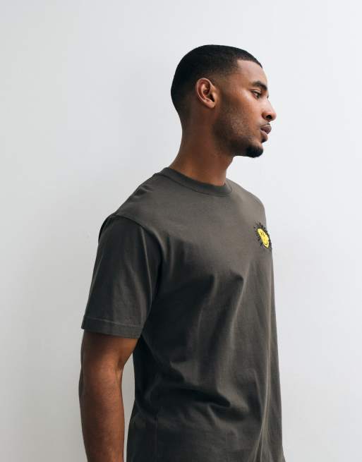 Vans Checkerboard behaviour short sleeve t-shirt in black, 4 of 5