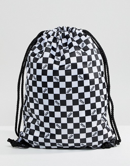 Vans Checkerboard Drawstring Bag | ASOS