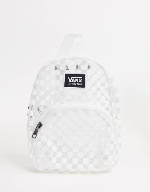 Vans store clear backpack