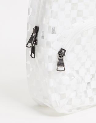 clear vans backpack