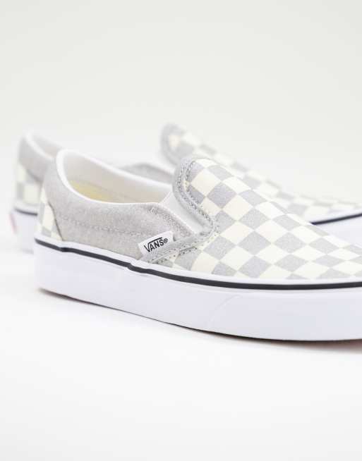 Gray slip 2025 on vans womens