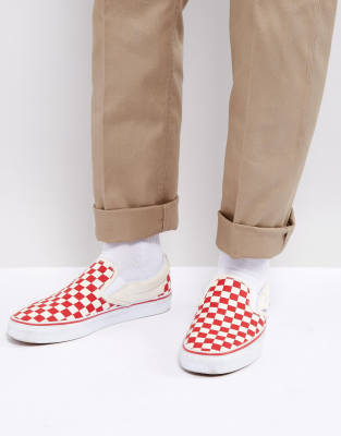 asos vans checkerboard