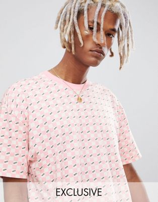vans pink checkerboard shirt