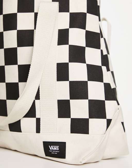 VANS Mow Pink Checkerboard Lunch Bag