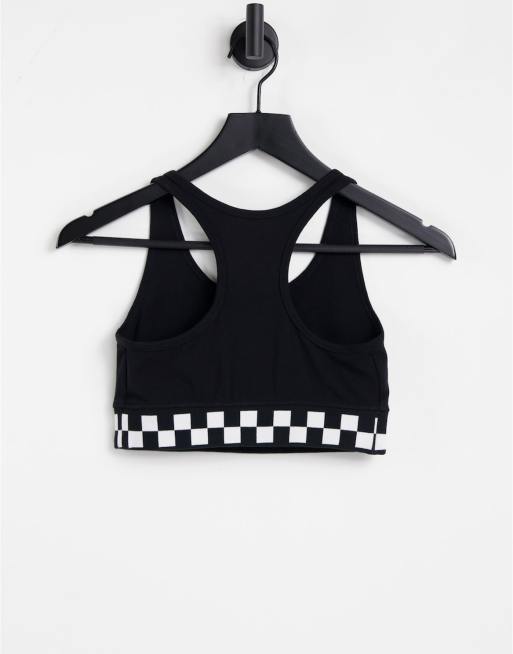 Vans – Checkmate – Bralette in Schwarz
