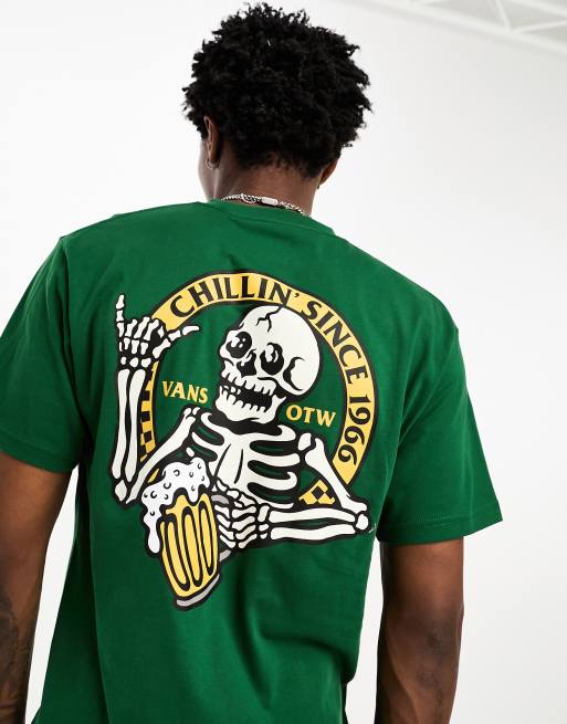 Vans Chillin since 66 short sleeve t-shirt in green