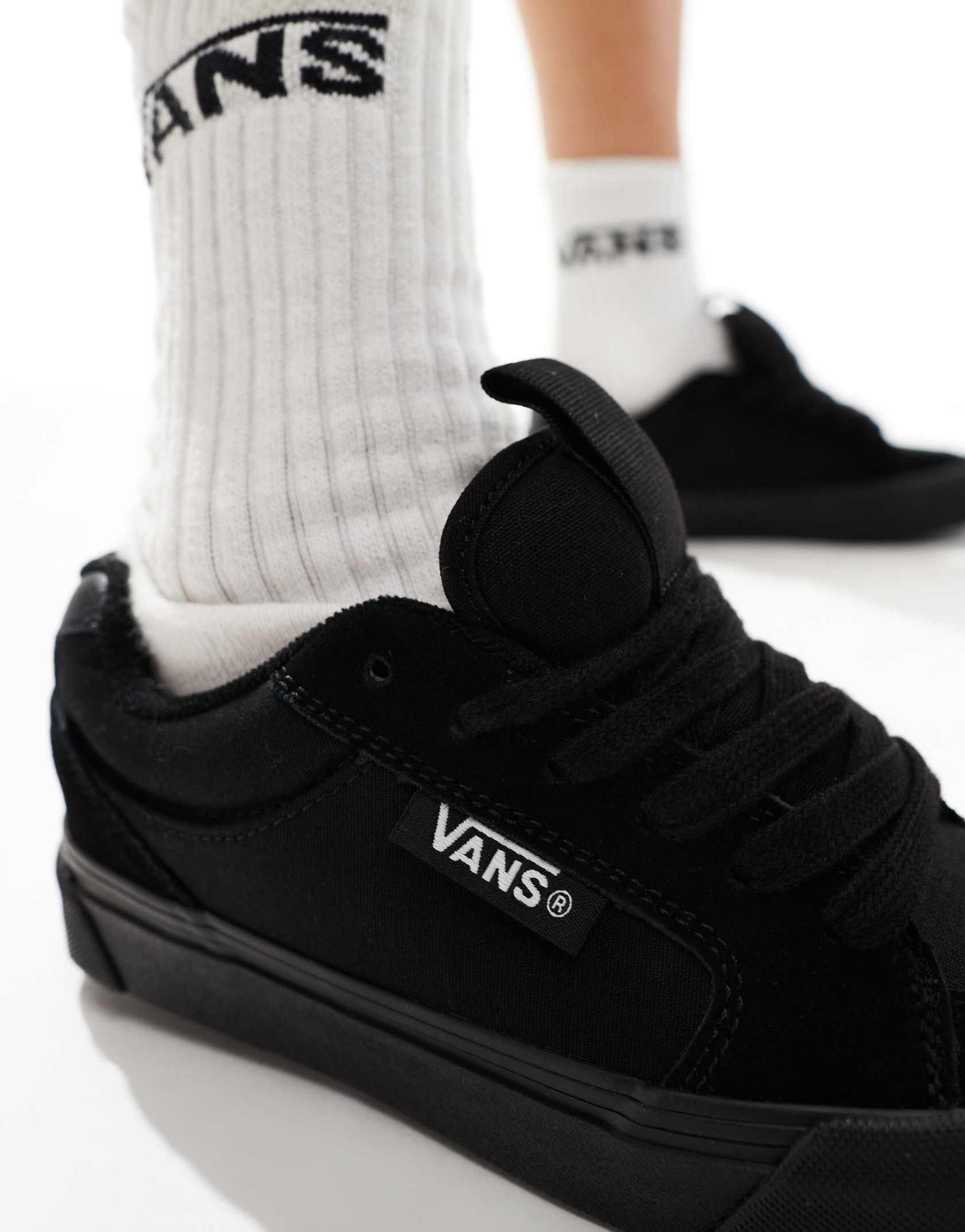 Vans triple black price sales