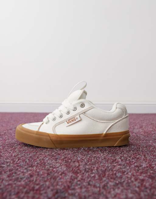 Vans Chukka Push denim sneakers in marshmallow white, 4 of 5
