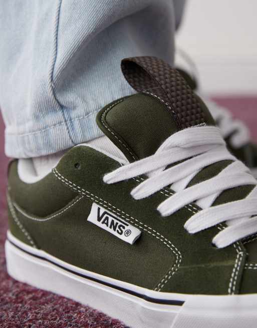 Vans Chukka Push sneakers in olive green | ASOS