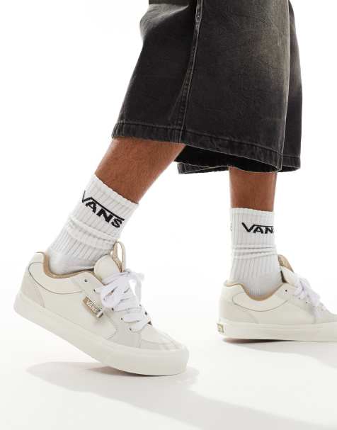 Vans Chukka Push sneakers with brown details in cream - view 1