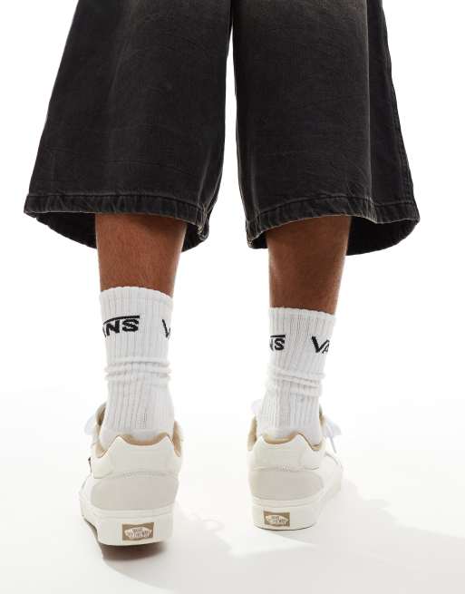 Vans Chukka Push sneakers with brown details in cream, 3 of 5
