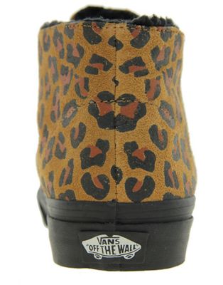 vans leopard boots