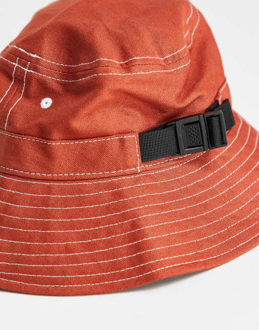 Vans Cincher bucket hat in red | ASOS display picture 2