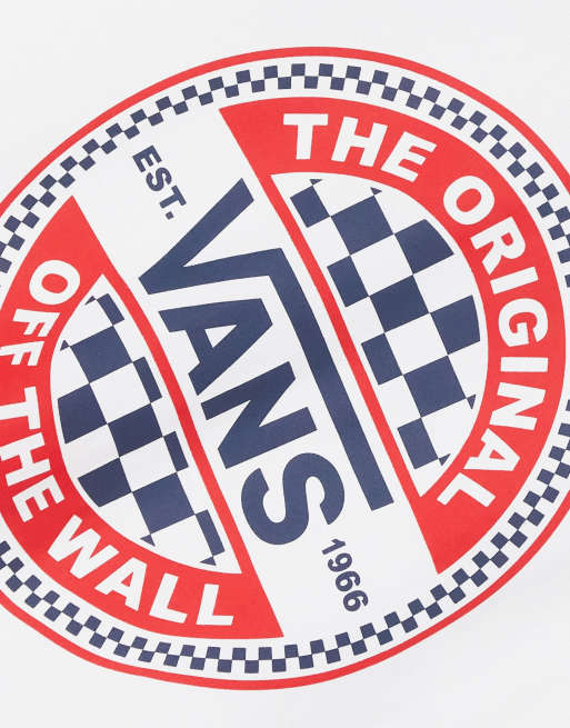 Checkered vans sale logo