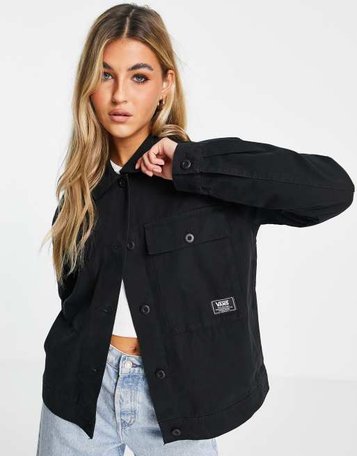 Veste vans hot sale noir