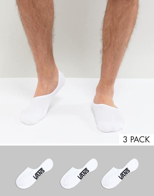 Vans Classic 3 Pack Trainer Socks In White Vxsxwht, $10, Asos