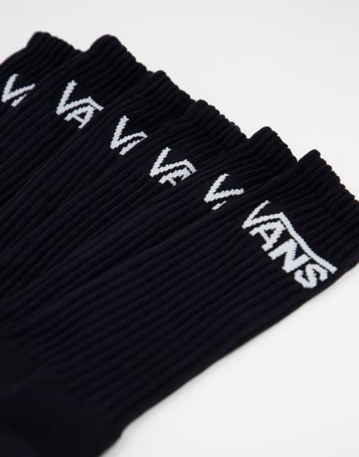 Vans Classic 3-pack socks in black, 2 of 4