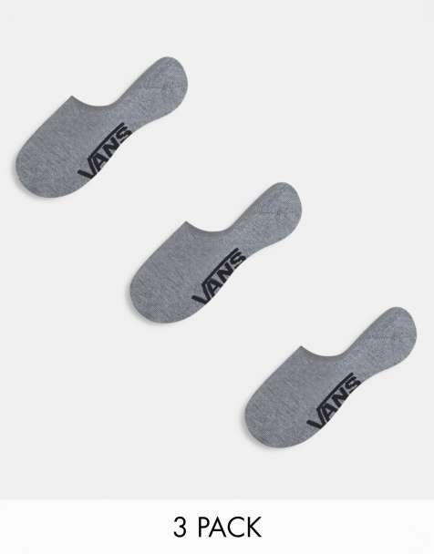 Vans Classic – 3er-Pack Füßling in Grau - view 1