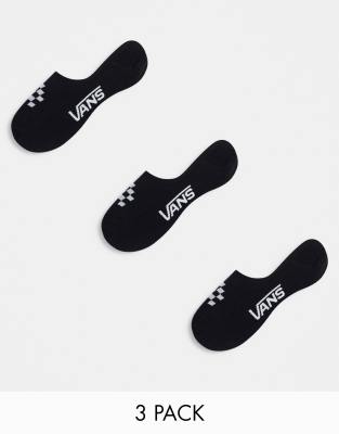 Vans Classic - Assorted Canoodles - 3er-Pack Socken in Schwarz-Black