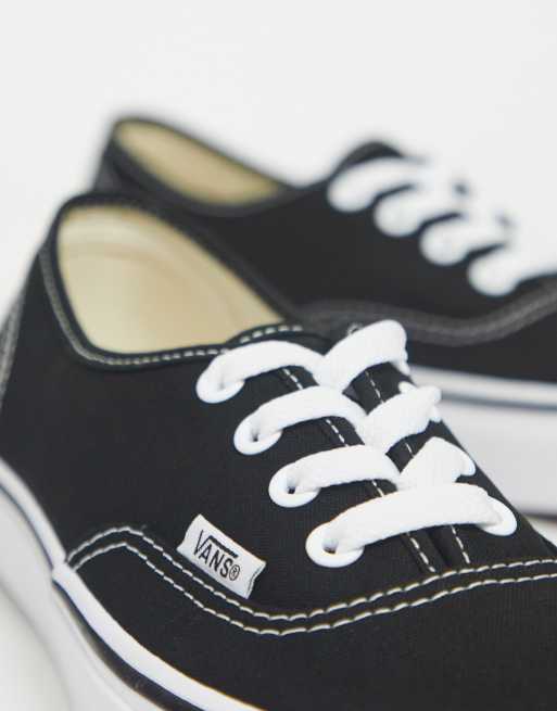 Vans Classic – Authentic – Czarne buty sportowe, 3 z 4
