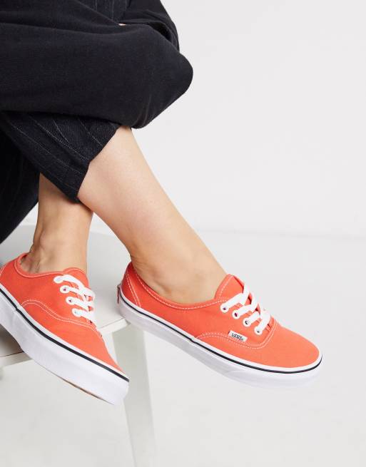 Vans authentic sale emberglow