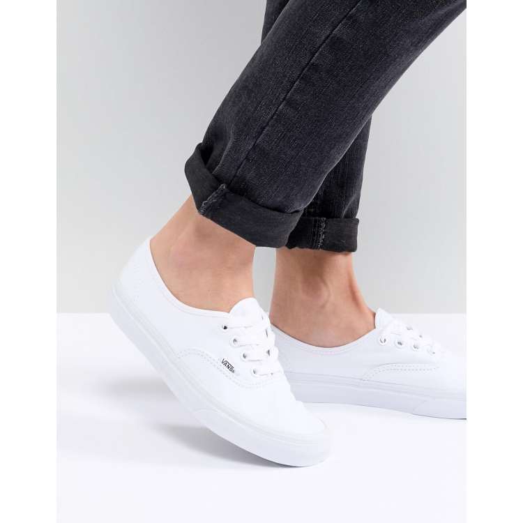 Vans Classic Authentic triple white sneakers