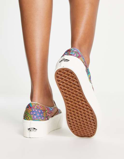 Vans cheap motif cachemire