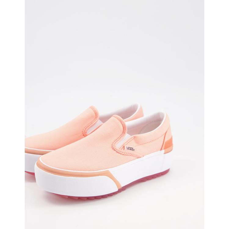 Vans 2024 rose plateforme