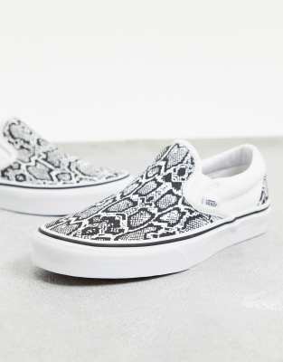 vans slip on femme serpent