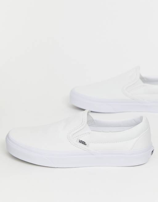 Vans Classic - Baskets à enfiler - Triple blanc , 2 de 4