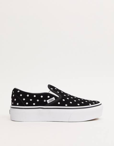 Vans Classic - Baskets en daim à poids avec semelle plate-forme