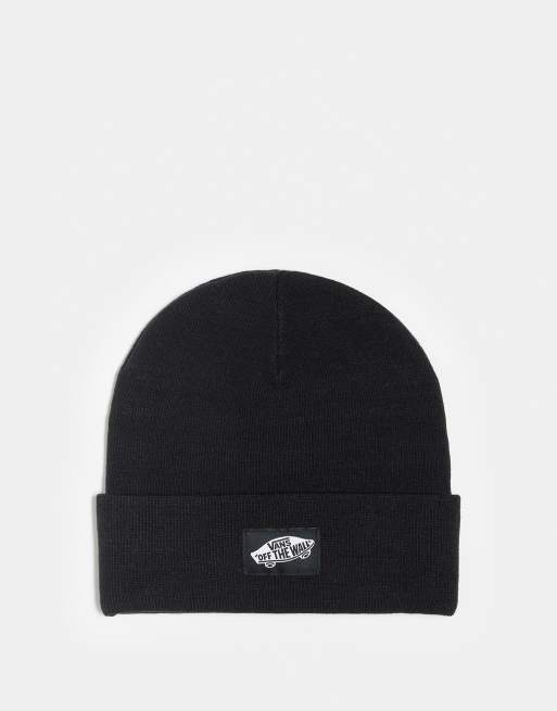 Vans Classic - Beanie met brede band in zwart